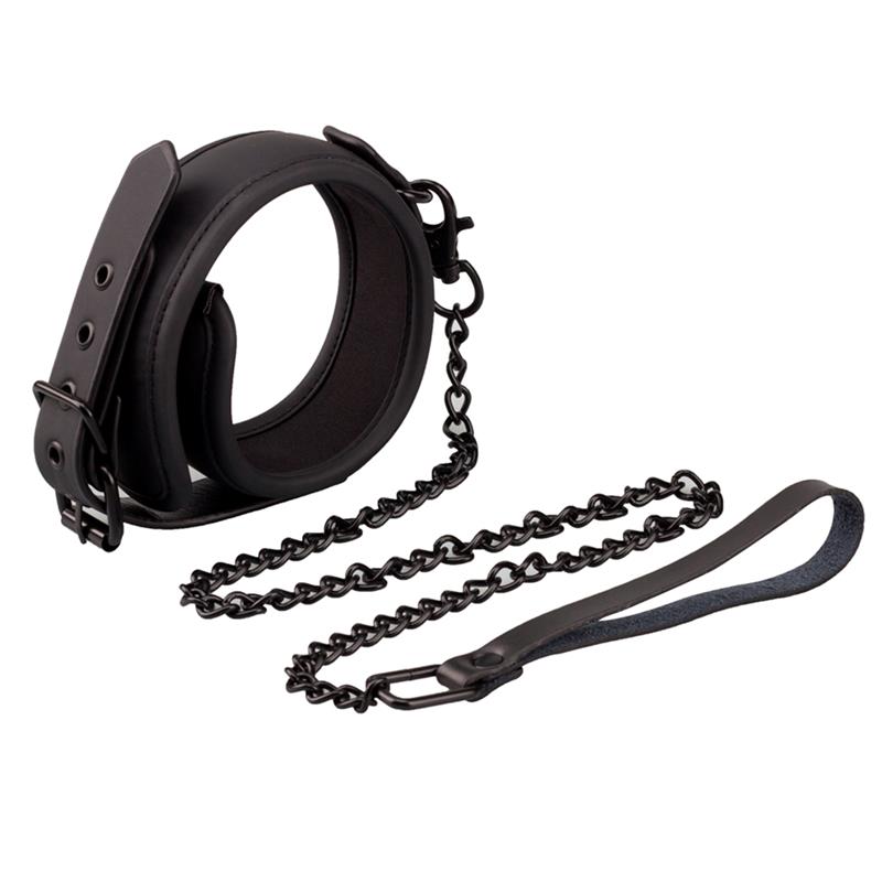 Intoyou "Black Shadow" collar con correa