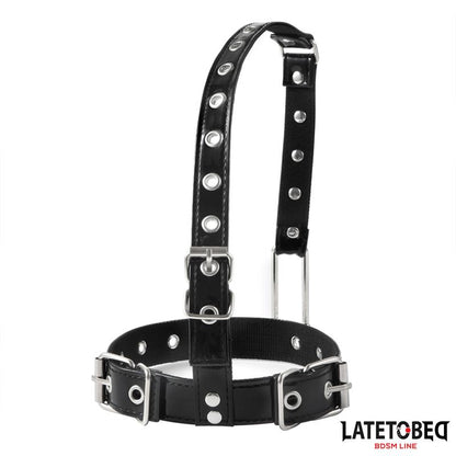 LateToBed "BDSM Line" collar con gancho para la nariz