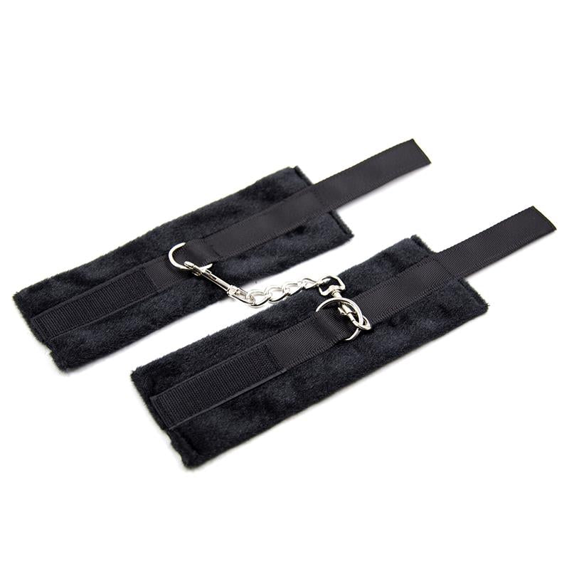 Intoyou "Fetish Line" esposas de tela con velcro para muñecas