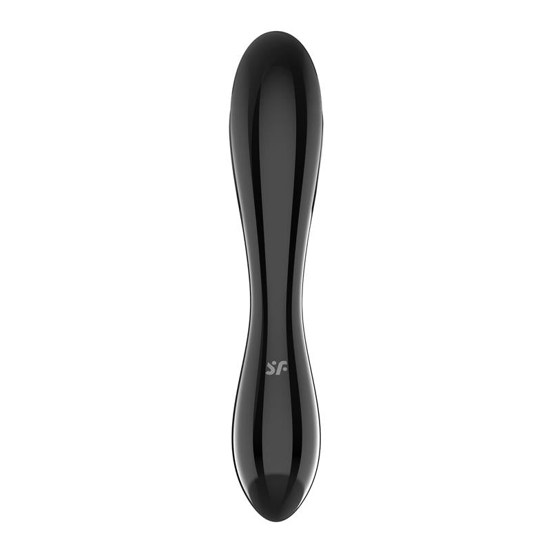 Satisfyer dildo de cristal "Dazzling Crystal 1" negro