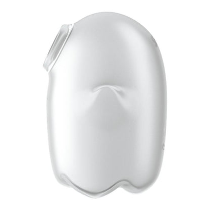 Satisfyer succionador de clítoris con vibración "Glowing Ghost" blanco (brilla en la oscuridad)