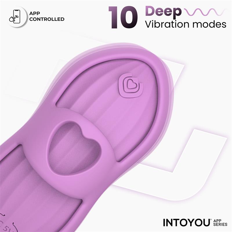 INTOYOU APP SERIES estimulador de dedo con calor y funda "Laia"