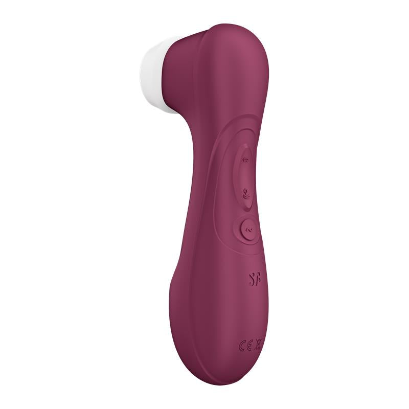 Satisfyer succionador de clítoris con vibración "Pro 2 Gen 3" rojo (con app)