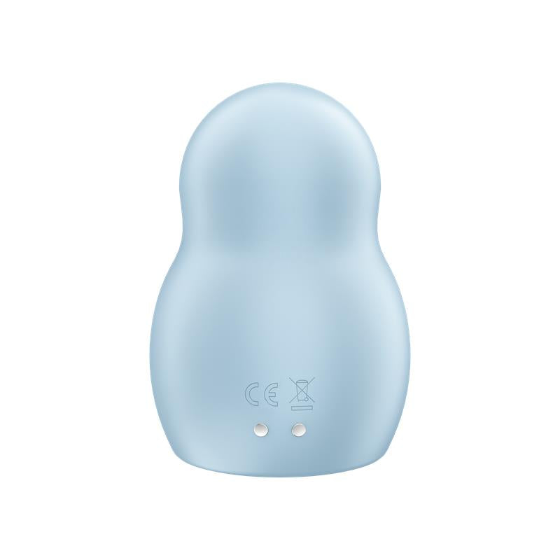Satisfyer succionador clítoris con vibración "Pro To Go 1" azul