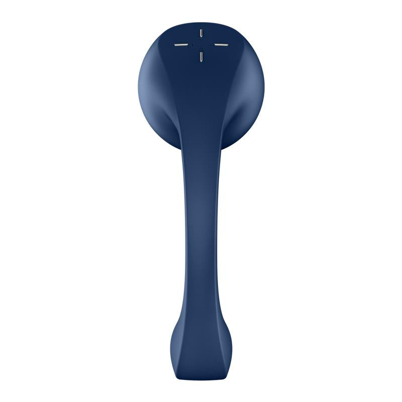 Satisfyer succionador de clítoris "Pro+ Wave 4" azul (con app)