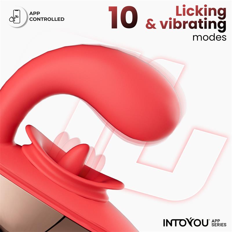 Intoyou vibrador con licking "Rondy" (con app)