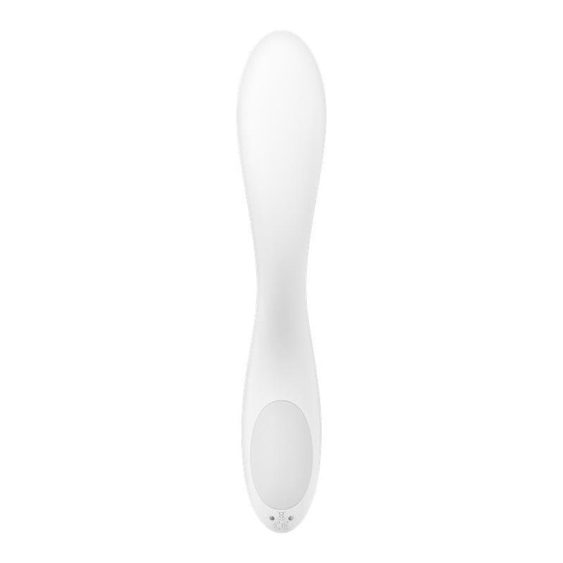 Satisfyer vibrador Punto G "Rrrolling Pleasure" blanco