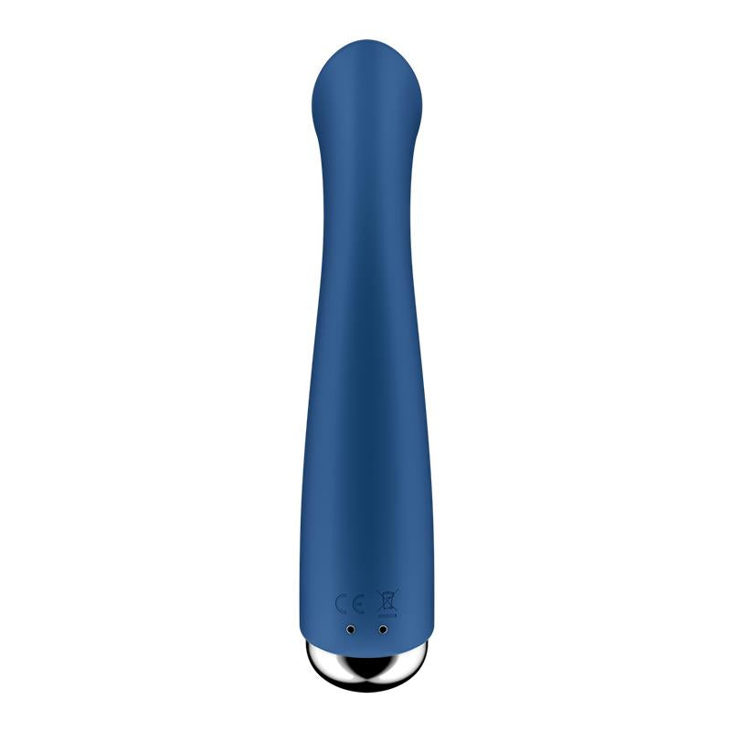 Satisfyer vibrador con rotación "Spinning G-Spot 1" azul