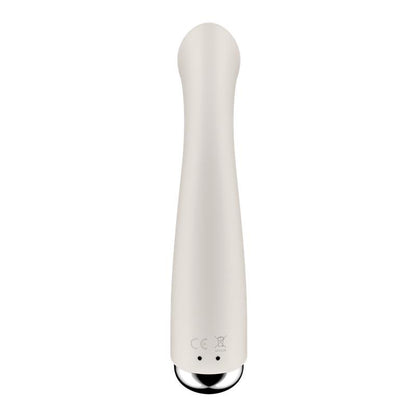 Satisfyer vibrador con rotación "Spinning G-Spot 1" beige