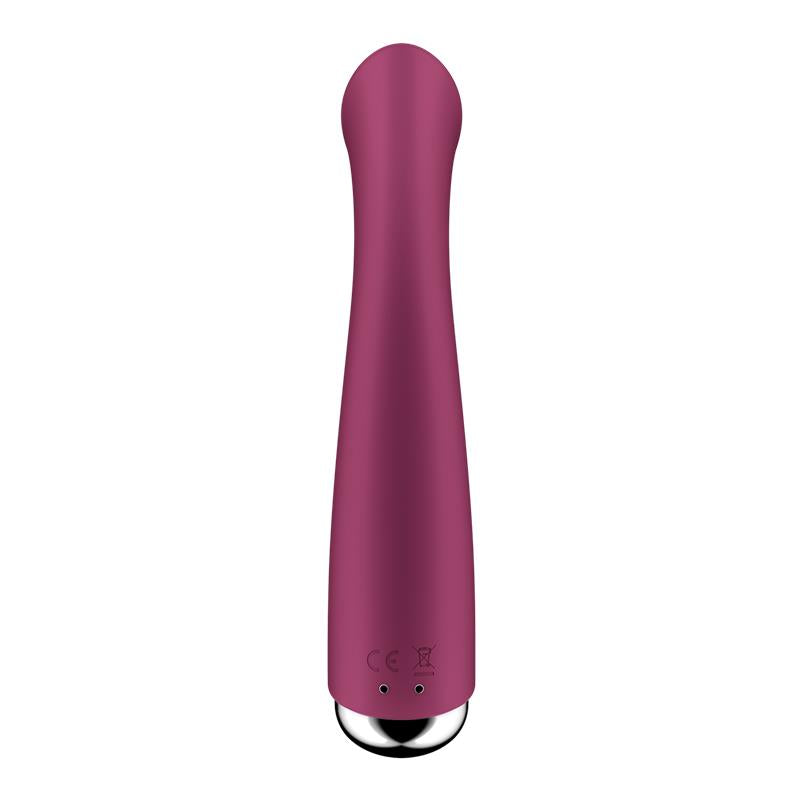 Satisfyer vibrador con rotación "Spinning G-Spot 1" rojo