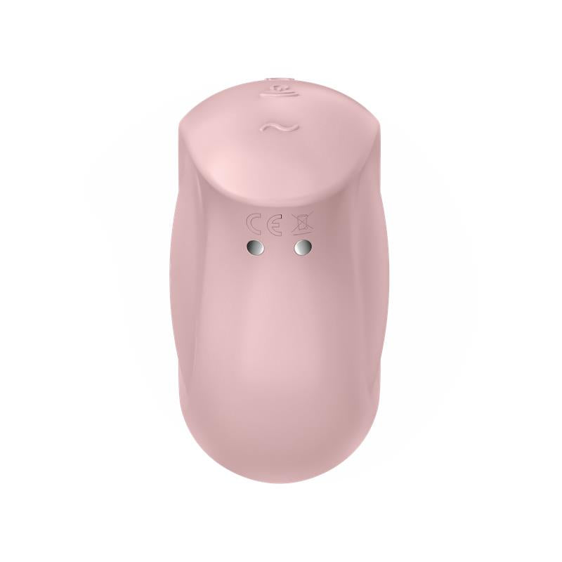 Satisfyer succionador de clítoris con vibración "Sugar Rush" rosa