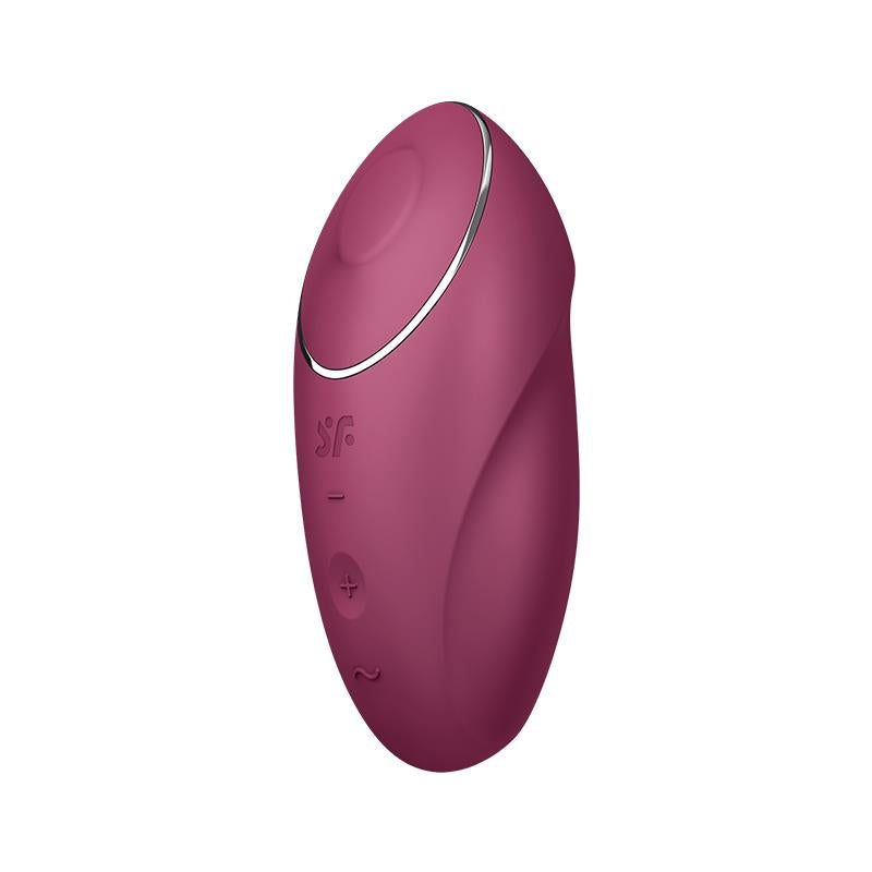 Satisfyer vibrador con tapping "Tap and Climax 1" rojo