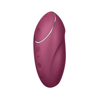 Satisfyer vibrador con tapping "Tap and Climax 1" rojo