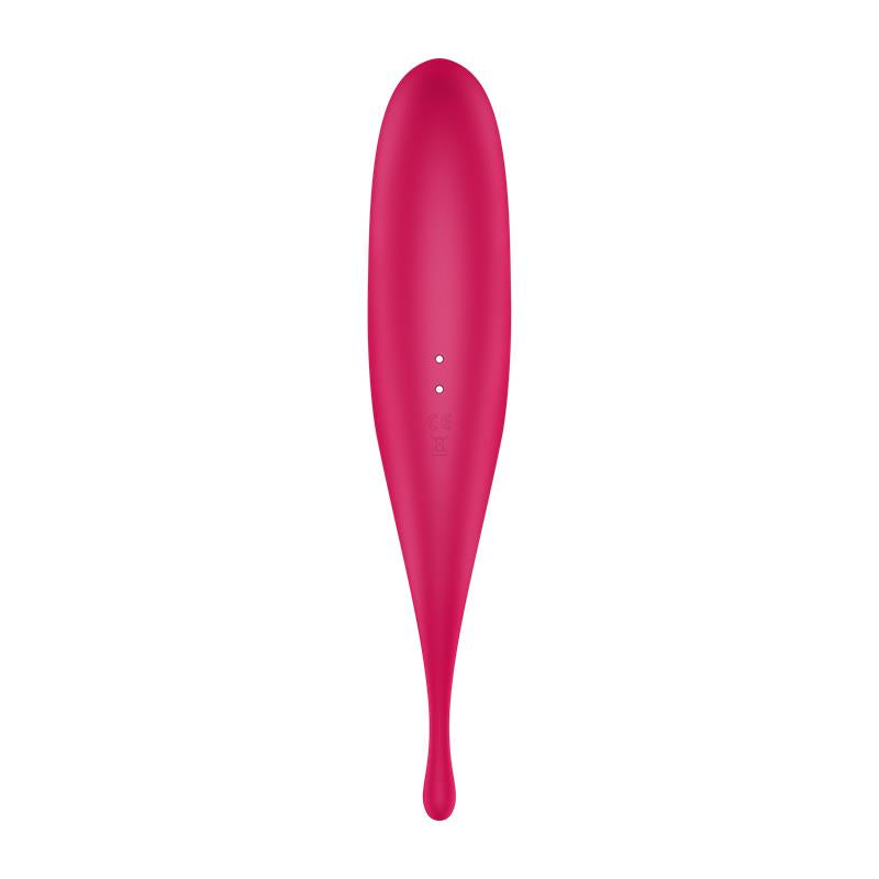 Satisfyer succionador de clítoris y vibrador "Twirling" rosa