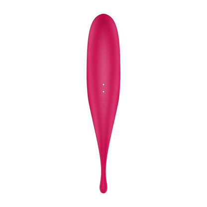 Satisfyer succionador de clítoris y vibrador "Twirling" rosa
