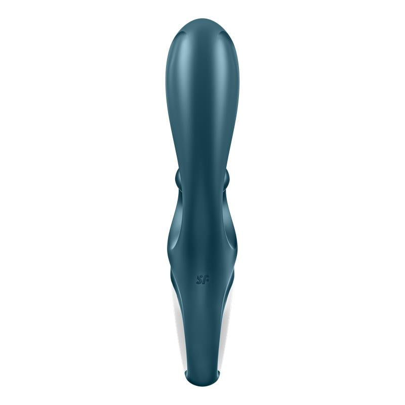 Satisfyer vibrador "Hug Me" azul (con app)
