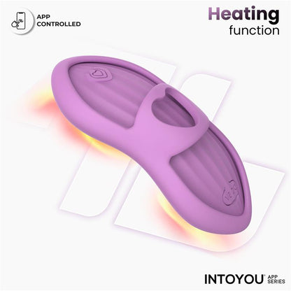 INTOYOU APP SERIES estimulador de dedo con calor y funda "Laia"