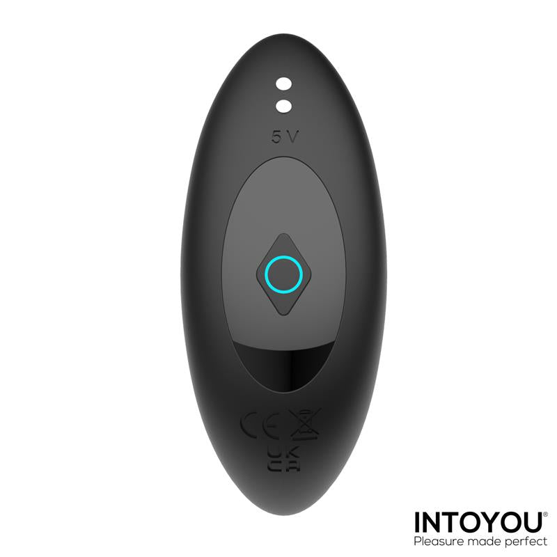 Intoyou plug anal con doble tapping y vibración "Milton"