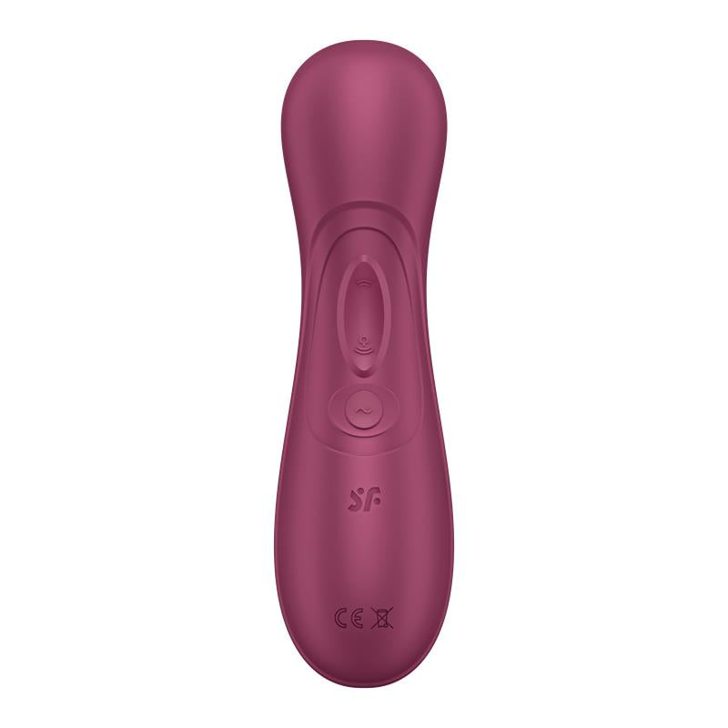 Satisfyer succionador de clítoris con vibración "Pro 2 Gen 3" rojo (con app)