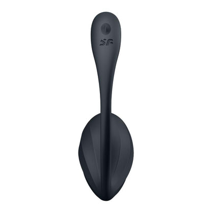Satisfyer vibrador de braguita "Ribbed Petal" negro (con app)