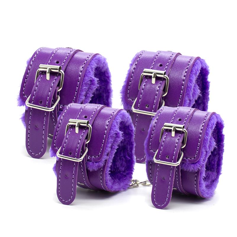 Intoyou "BDSM Line" set bondage 10 piezas lila