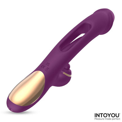 Intoyou vibrador con lengua, bola de golpeteo y flipping "Siter"