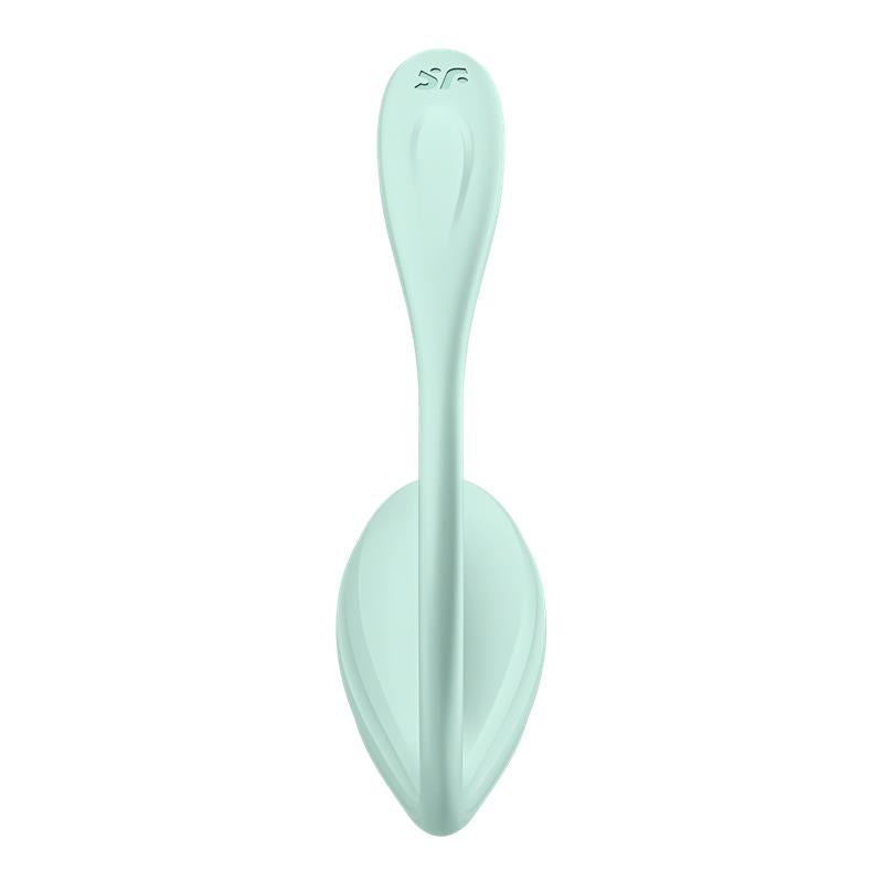 Satisfyer vibrador de braguita "Smooth Petal" verde (con app)