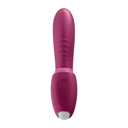 Satisfyer succionador de clítoris y vibrador "Sunray" rojo