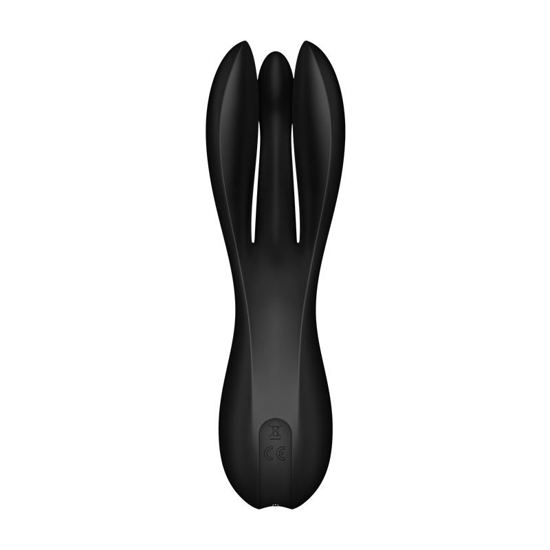 Satisfyer vibrador "Threesome 2" negro