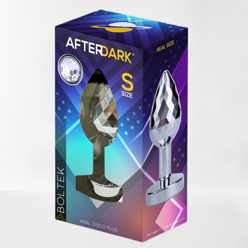 LateToBed Afterdark plug anal disco con joya "Boltek" talla S