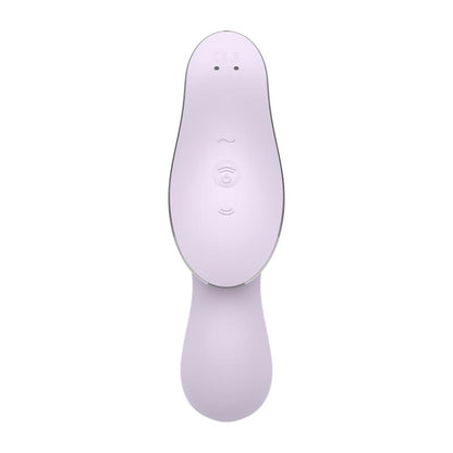 Satisfyer succionador de clítoris con vibración "Curvy Trinity 2" violeta