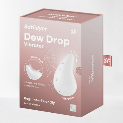 Satisfyer vibrador lay-on para el clítoris "Dew Drop"