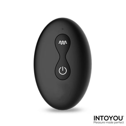 Intoyou plug anal con doble tapping y vibración "Milton"