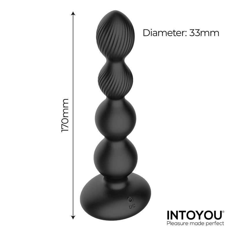 Intoyou plug anal con waving y vibración "Mouve"