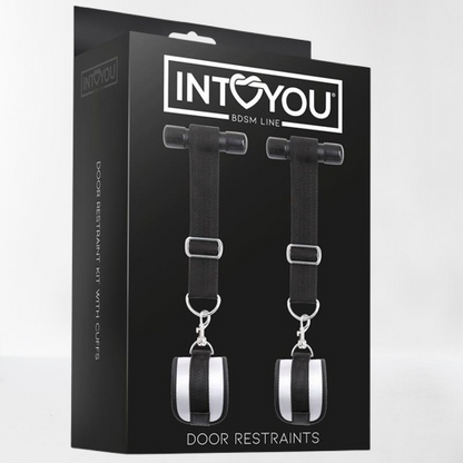 Intoyou "BDSM Line" ataduras para puerta con esposas