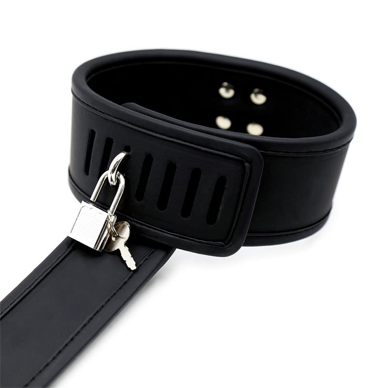 Intoyou "Black Shadow" collar con esposas para muñecas