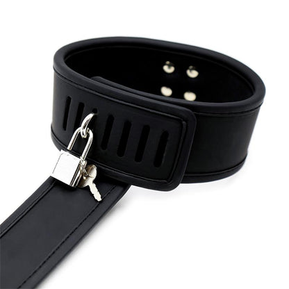 Intoyou "Black Shadow" collar con esposas para muñecas