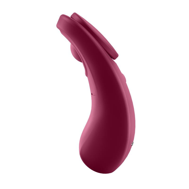 Satisfyer vibrador de  braguita "Sexy Secret" rojo (con app)