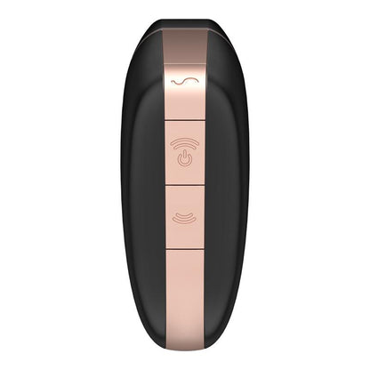 Satisfyer succionador de clítoris con vibración "Love Triangle" negro (con app)