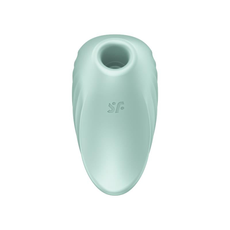 Satisfyer succionador de clítoris con vibración "Pearl Diver" menta
