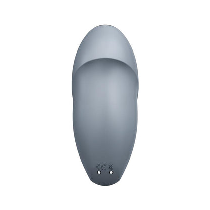 Satisfyer vibrador con tapping "Tap and Climax 1" gris