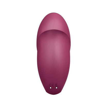 Satisfyer vibrador con tapping "Tap and Climax 1" rojo