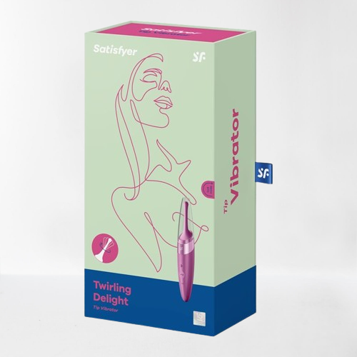 Satisfyer vibrador "Twirling Delight" lila
