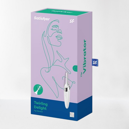 Satisfyer vibrador "Twirling Delight" blanco