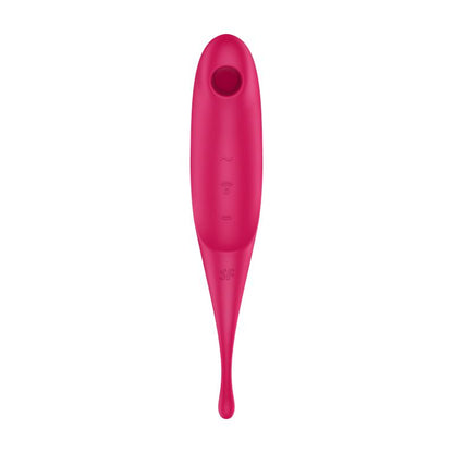 Satisfyer succionador de clítoris y vibrador "Twirling" rosa