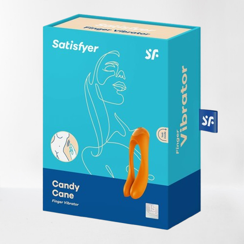 Satisfyer vibrador "Candy Cane" naranja