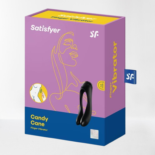 Satisfyer vibrador "Candy Cane" negro