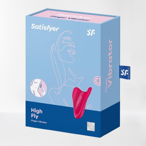 Satisfyer vibrador "High Fly" rojo