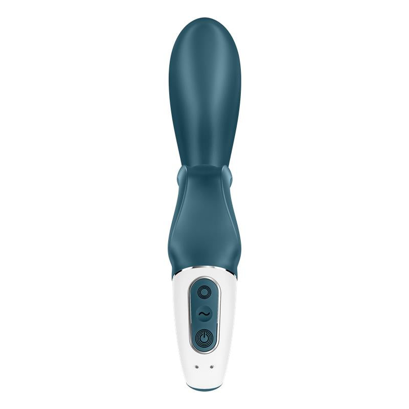 Satisfyer vibrador "Hug Me" azul (con app)