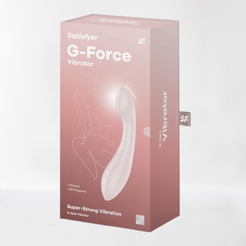 Satisfyer vibrador "G-Force" beige